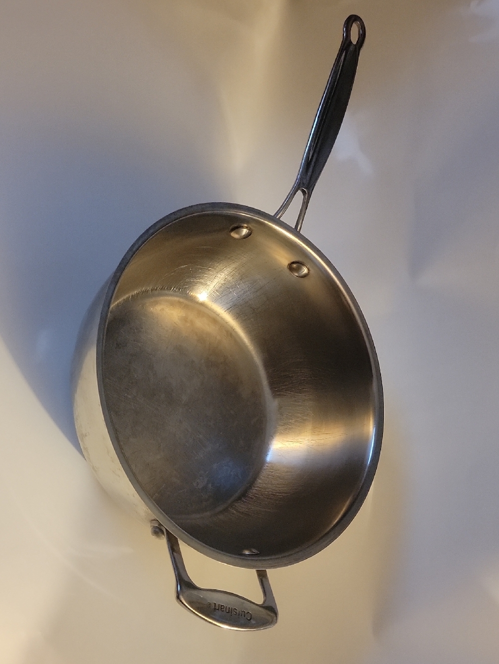 Cuisinart Stainless Steel 5.5 Quart Pan with Long Handle